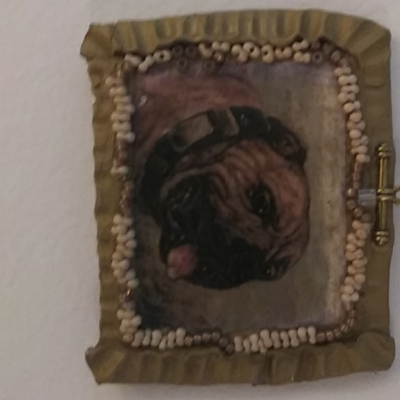 Decorative handmade wall hanging - Picture 2 of 5